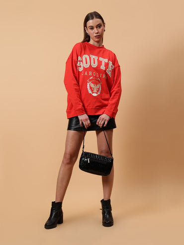 Gaiia Printed Stylish Sweatshirt - GAIIA