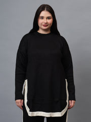 Gaiia Co-Ord Set Plus Size Knitted - Beige