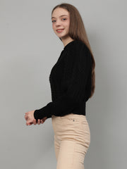 Gaiia Puff Sleeves Sweater