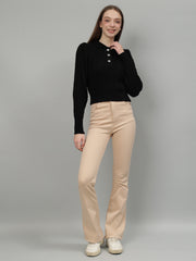 Gaiia Puff Sleeves Sweater