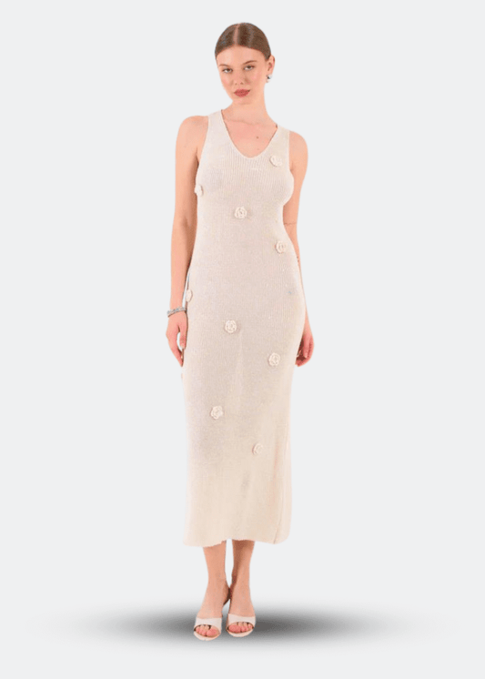 Gaiia Elegant Resort Sleeveless Dress - GAIIA