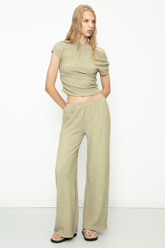 Gaiia Texture Breezy Elegance Set - Olive - GAIIA