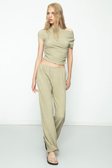 Gaiia Texture Breezy Elegance Set - Olive - GAIIA