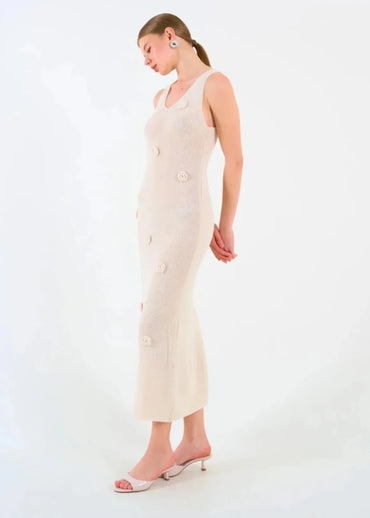 Gaiia Elegant Resort Sleeveless Dress - GAIIA