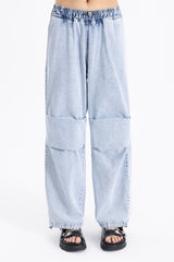 Gaiia Women Blue Wide Leg Jeans