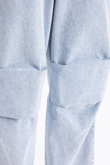 Gaiia Women Blue Wide Leg Jeans