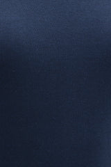 Gaiia Navy Halter Neck Midi Pencil Dress - Navy Blue