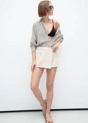 Gaiia Asymmetrical Mini Skorts