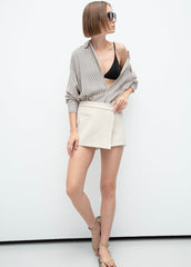 Gaiia Asymmetrical Mini Skorts