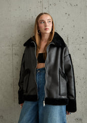 Gaiia Vintage Shearling Jacket