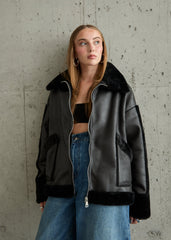 Gaiia Vintage Shearling Jacket