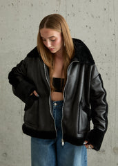 Gaiia Vintage Shearling Jacket