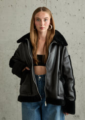 Gaiia Vintage Shearling Jacket