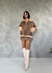 Gaiia Vintage Shearling Jacket