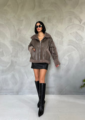 Gaiia Vintage Shearling Jacket