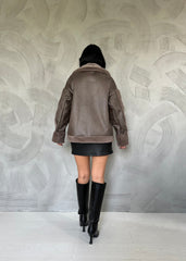 Gaiia Vintage Shearling Jacket