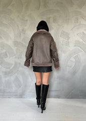 Gaiia Vintage Shearling Jacket