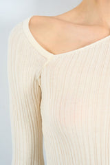 Gaiia Asymmetrical Collar Blouse