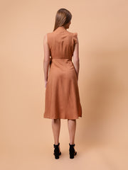 Gaiia Sleeveless Wrap Around Dress