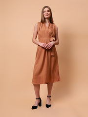 Gaiia Sleeveless Wrap Around Dress