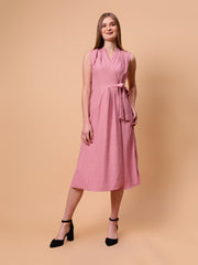 Gaiia Sleeveless Wrap Around Dress