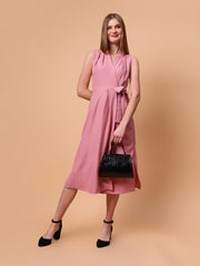 Gaiia Sleeveless Wrap Around Dress