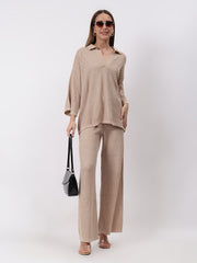 Gaiia Waffle Self Design Co-Ord Set