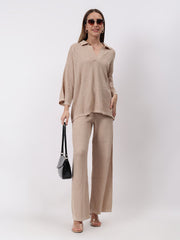 Gaiia Waffle Self Design Co-Ord Set