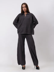 Gaiia Waffle Self Design Co-Ord Set