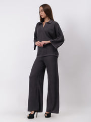 Gaiia Waffle Self Design Co-Ord Set