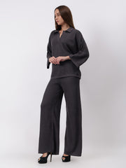 Gaiia Waffle Self Design Co-Ord Set