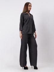 Gaiia Waffle Self Design Co-Ord Set