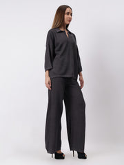 Gaiia Waffle Self Design Co-Ord Set