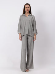 Gaiia Waffle Self Design Co-Ord Set