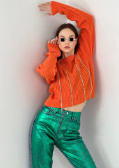 Gaiia Chunky Chain Pullover