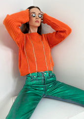 Gaiia Chunky Chain Pullover