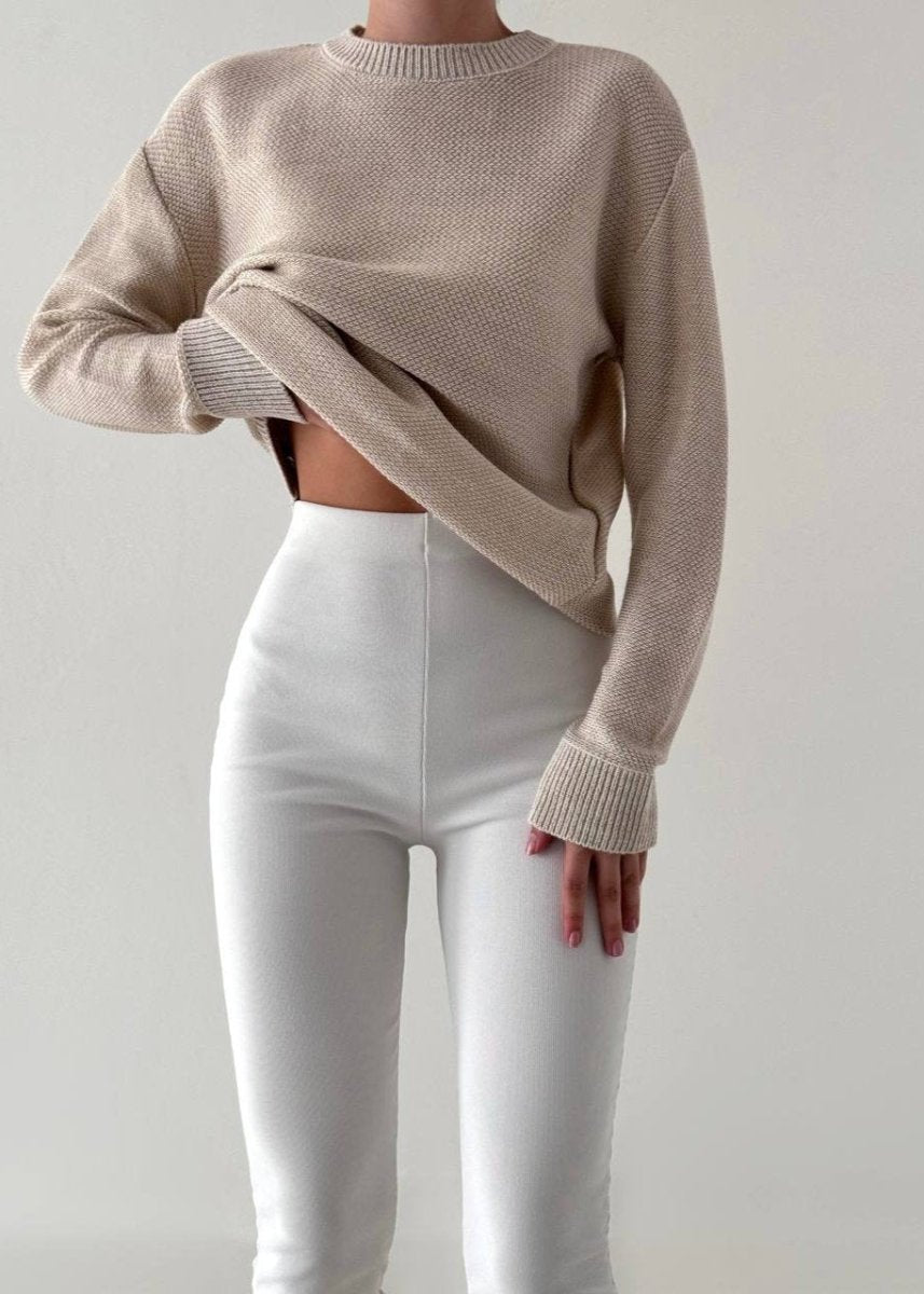 Gaiia Full Sleeves Knitted Jumper - GAIIA