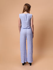 Gaiia Sleeveless Solid Color Co-Ord Set