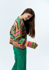 Gaiia Colourful Striped Sweater