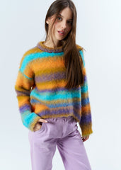 Gaiia Colourful Striped Sweater