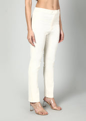 Gaiia Solid Colour Front Pocket Trouser