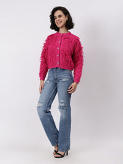 Gaiia Cozy Fur Cardigan