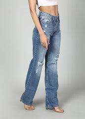 Gaiia Rugged Straight Leg Denim