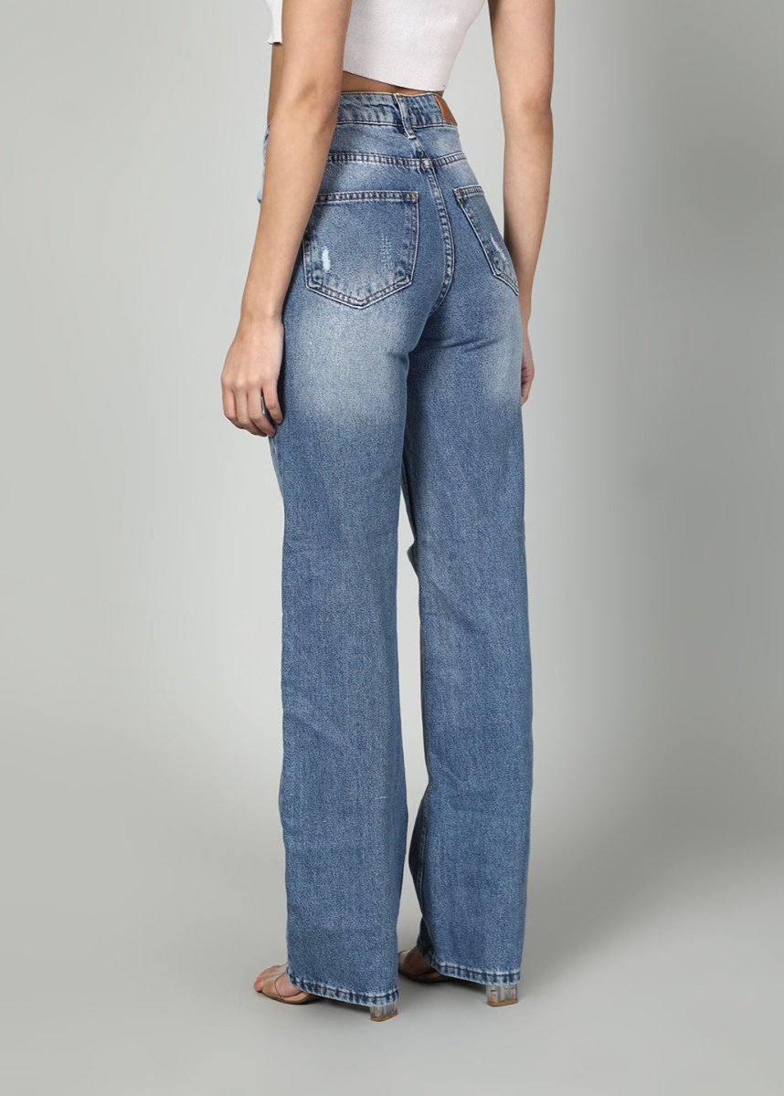 Gaiia Rugged Straight Leg Denim - GAIIA