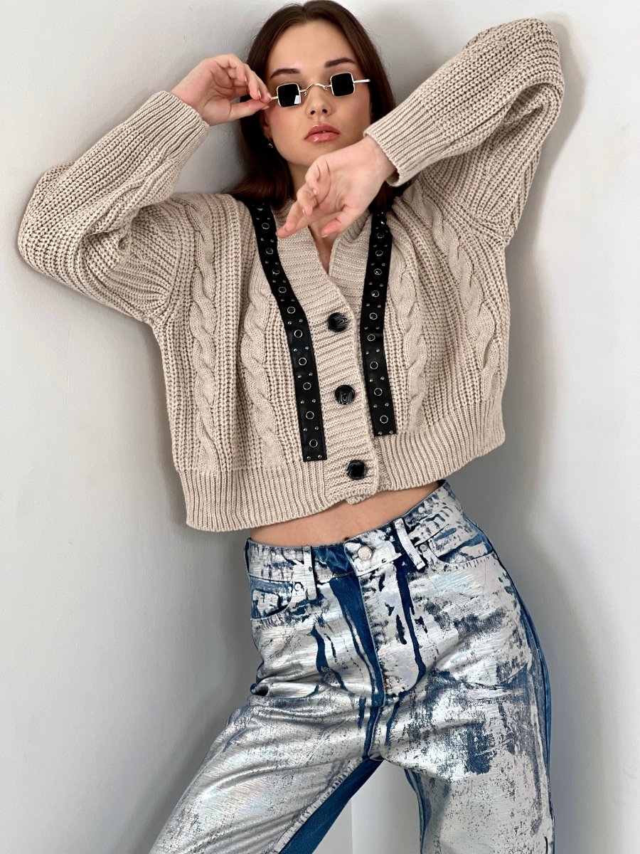 Gaiia Chunky Knit Carigan - GAIIA