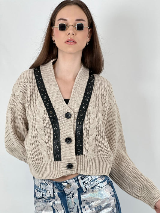 Gaiia Chunky Knit Carigan - GAIIA