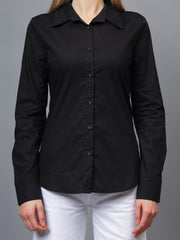 Gaiia Solid Colour Basic Full Sleeves Shirt