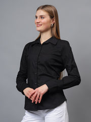 Gaiia Solid Colour Basic Full Sleeves Shirt