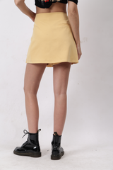 Gaiia Solid Colour Skorts With Single Pocket