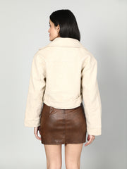 Gaiia Women Solid Colour Mount Jacket